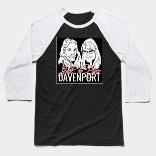 Jack & Piper Davenport - Caricature Logo Baseball T-Shirt